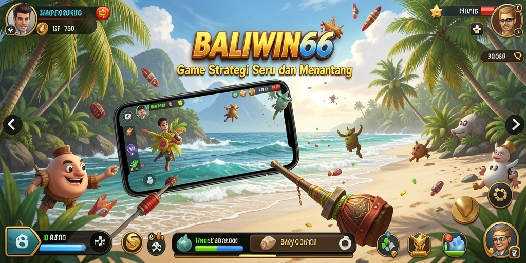 Tampilan gameplay menarik di BALIWIN66 dengan berbagai strategi SLG.