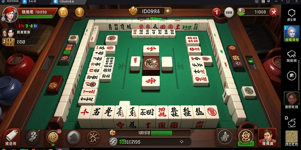 Tampilan gameplay ID098 yang menarik dan menantang dalam permainan Mahjong.