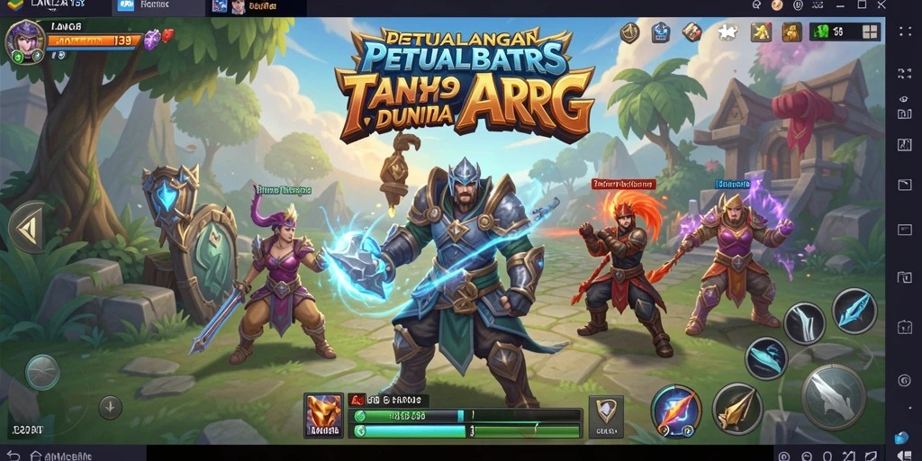 Screenshot gameplay LANCAR138 menampilkan aksi seru dan pemandangan yang menakjubkan.