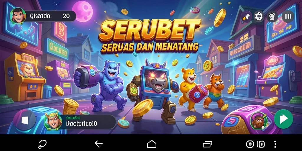 Screenshot SERUBET menampilkan gameplay menarik dan penuh tantangan.