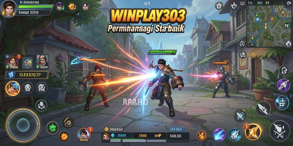 Screenshot gameplay WINPLAY303 menampilkan strategi dan pertempuran yang seru.
